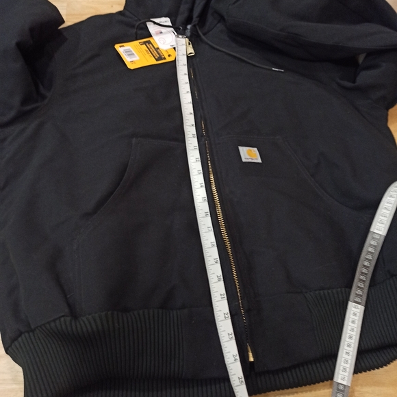 Carhartt Men's Loose Fit Firm Duck Insulated l-Lined Active Jack. Sz large - Picture 13 of 14